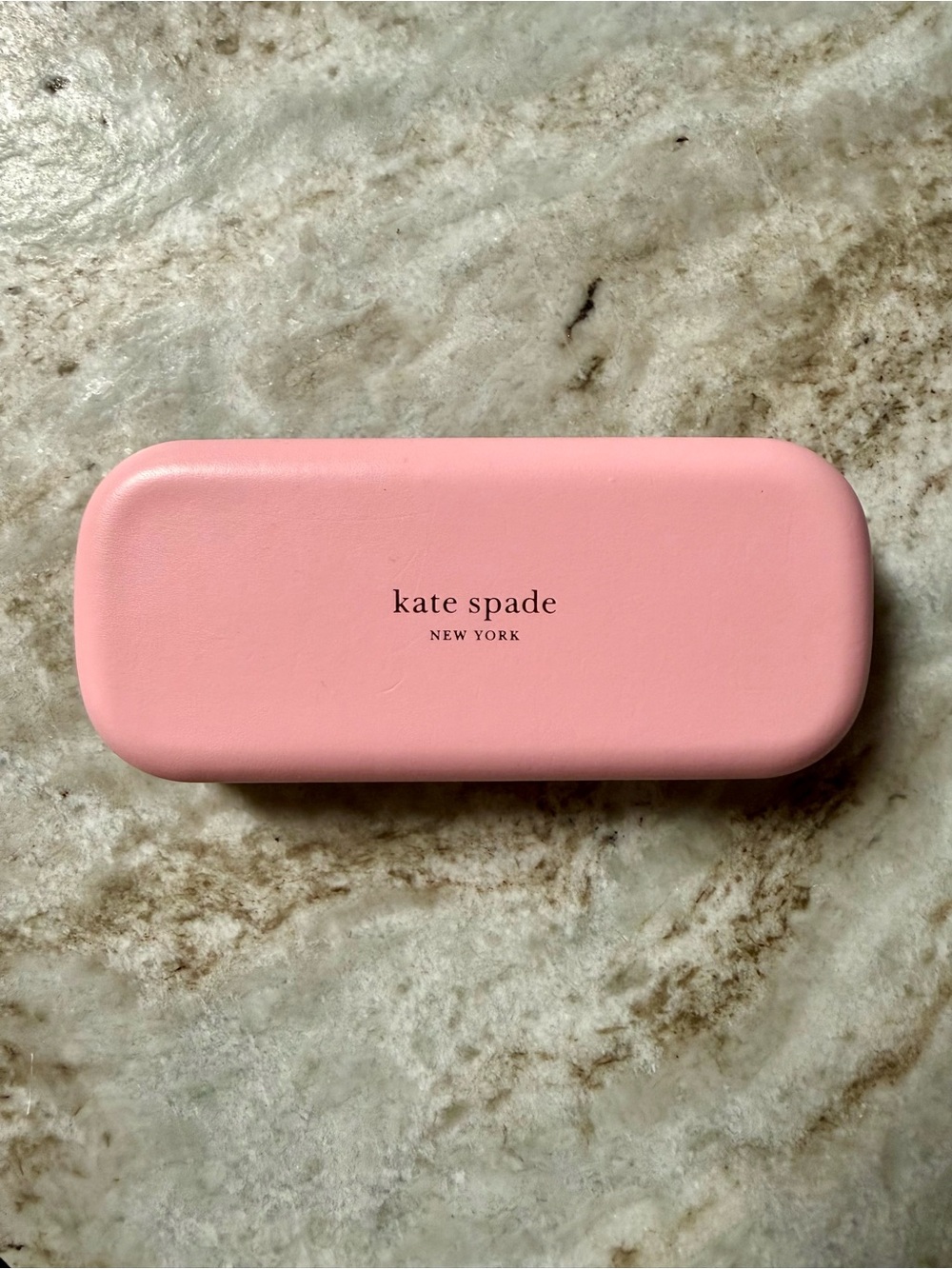 Kate Spade Pink Hard Shell Glasses Case